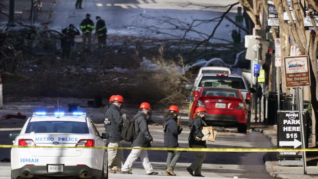 USA, attentato di Natale a Nashville, Tennessee