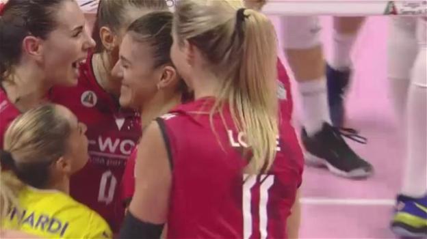 Volley femminile: Busto Arsizio batte Perugia 3-0
