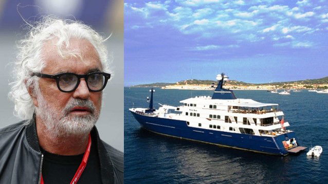 flavio briatore yacht secreto