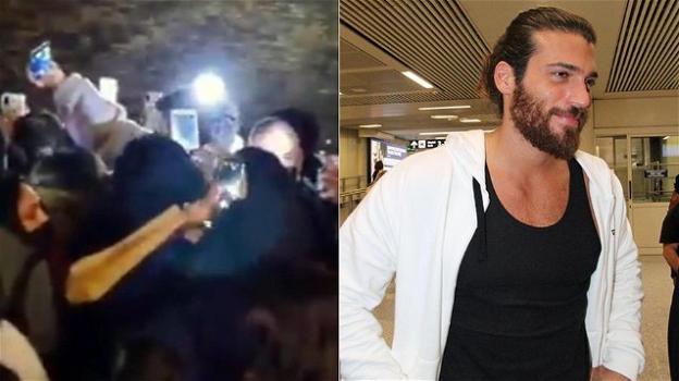 Can Yaman sanzionato: selfie e autografi insieme al gruppo di fan che lo attendevano davanti l’hotel di Roma