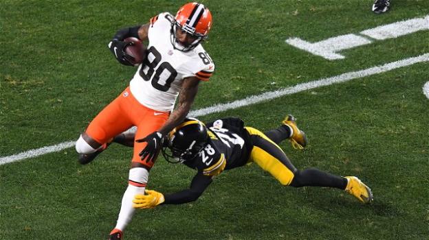 NFL 2020, wild card weekend: Browns a sorpresa vincitori sugli Steelers, i Rams colpiscono contro i Seahakws