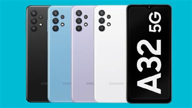 Galaxy A32 5G: da Samsung il cameraphone "più economico" con 5G