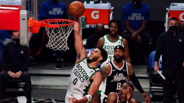 NBA, 5 febbraio 2021: i Celtics regolano fuori casa i Clippers, i Jazz vincono anche in casa degli Hornets