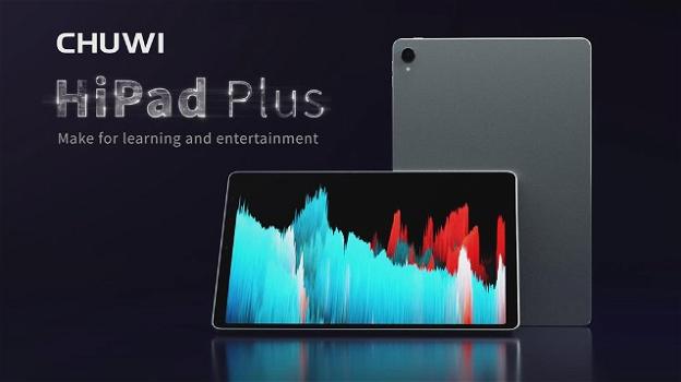 Chuwi HiPad Plus: ufficiale il tablet low cost con audio stereo e Bluetooth 5.0