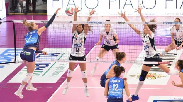 Volley femminile Serie A1: Perugia batte Firenze 3-1