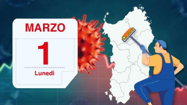 Covid-19, da oggi 1 marzo Sardegna in zona bianca: coprifuoco dalle 23:30