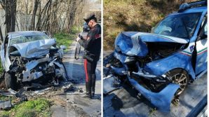 Frontale con auto della Polizia che insegue rapinatori: muore sul colpo una 14enne