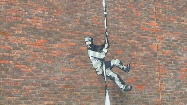 E’ Oscar Wilde, il carcerato nel murale di Banksy