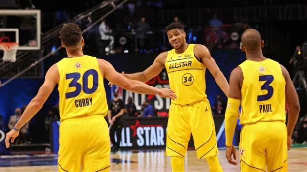 NBA, All Star Game 2021: stravince il team di LeBron James contro il team Kevin Durant