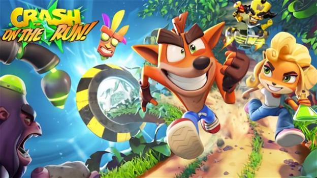 "Crash Bandicoot On the Run!": l’endless run game è ufficiale su Android e iOS