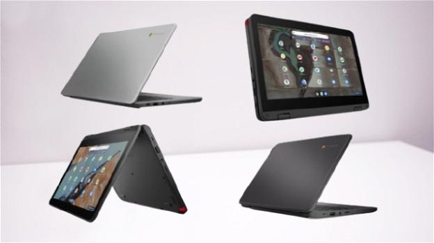 Da Lenovo quattro nuovi Chromebook (anche) per la didattica a distanza