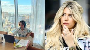 Wanda Nara, lo stress per la DAD dei figli: