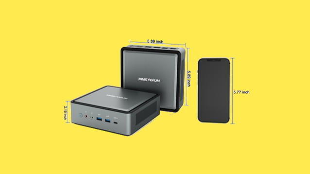 Minisforum: ufficiale il mini desktop HM450 con AMD Ryzen 5 4500U