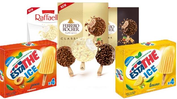 Ferrero debutta nel settore dei gelati confezionati: pronta una linea di stecchi e ghiaccioli