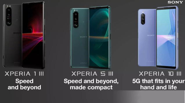 Sony presenta lo stato dell’arte multimediale telefonica: Xperia 1 III, 5 III e 10 III