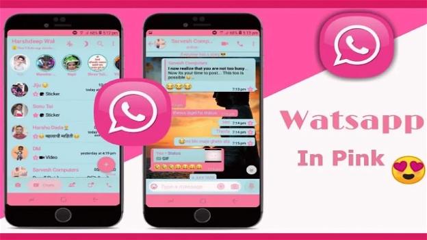 Falso update WhatsApp Pink permette il furto dei dati personali