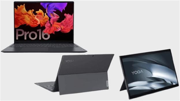 Lenovo presenta il convertibile Yoga Duet 2021 e i nuovi laptop Xiaoxin
