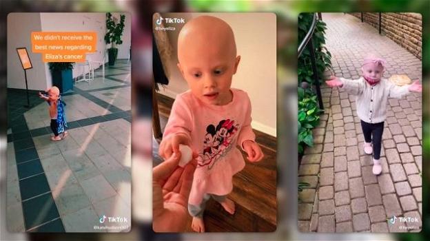 Eliza, tiktoker di 2 anni malata di tumore sta morendo: i genitori hanno sospeso le cure