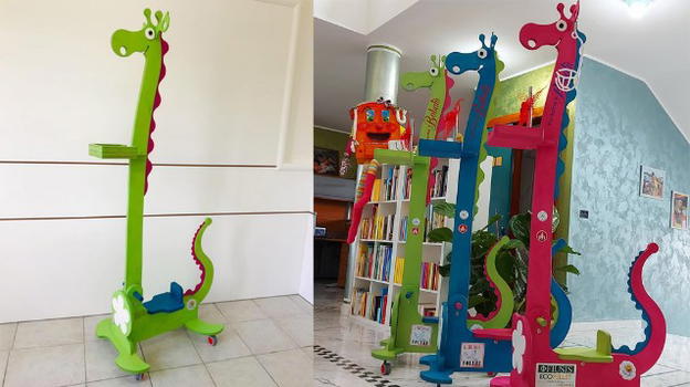 Foggia, arriva Babalù: draghetti portaflebo per i bimbi dell’ospedale