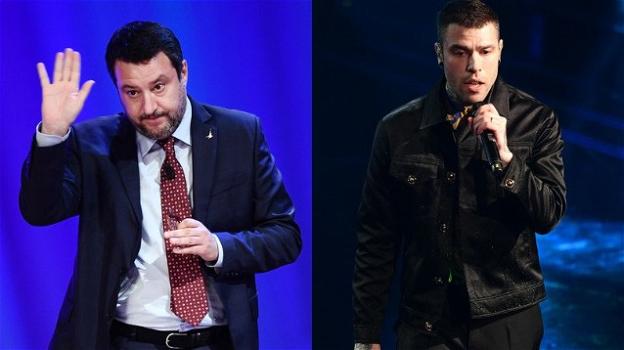 Matteo Salvini attacca il discorso di Fedez accusandolo di aver fatto pubblicità alla Nike