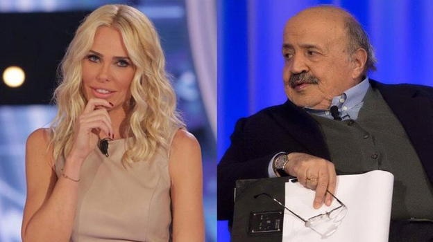 Ilary Blasi attaccata, Maurizio Costanzo la difende: "Lasciamola lavorare"