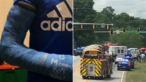 USA, 11enne si lancia dal finestrino dello scuolabus per fuggire ai bulli