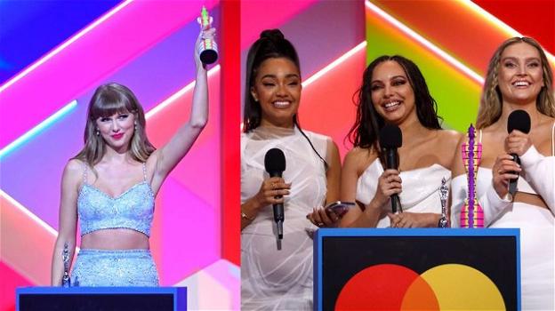 Brit Awards 2021, Taylor Swift e le Little Mix fanno la storia