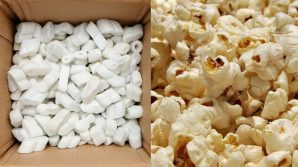 Presto si potrà sostituire il polistirolo degli imballaggi grazie al popcorn