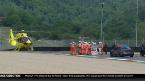 Moto 3, incidente al Mugello: Dupasquier soccorso in pista da un elicottero, è gravissimo