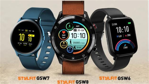 Gionee presenta un trittico di nuovi smartwatch della linea StylFit