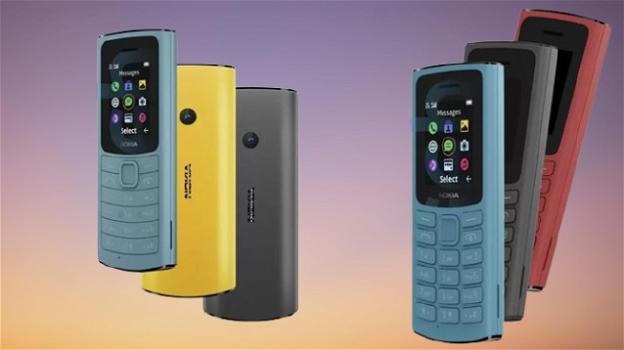 Nokia 110 4G e 105 4G: ufficiali da HMD i nuovi feature phone con connettività LTE