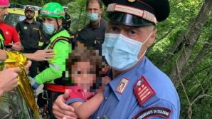 Ritrovato vivo il piccolo Nicola Tanturli: era in fondo ad una scarpata