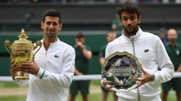 Wimbledon, il sogno di Matteo Berrettini si ferma in finale contro Novak Djokovic