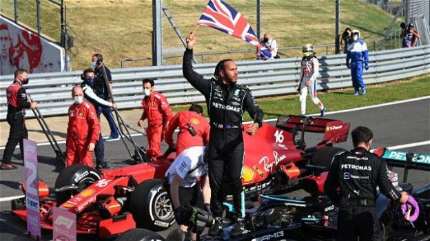 F1: Hamilton vincitore tra le polemiche, con uno stupendo Leclerc secondo