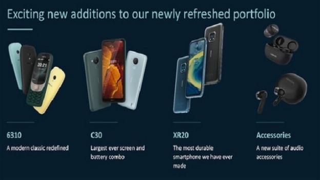 Nokia: valanga di novità con nuovi smartphone, vintage phone e auricolari tws