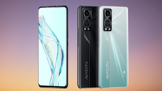 Custodia Flip in Pelle PU con Finestra Visibile e Chiusura Magnetica Invisibile Compatibile con ZTE Axon 30 Ultra 5G, Protezione Totale (Oro rosa
