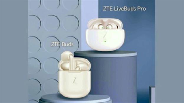 ZTE presenta i nuovi auricolari senza fili Buds e LiveBuds Pro