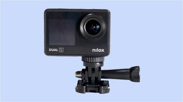 Nilox Dual-S: ufficiale la action camera 4K con dual scren