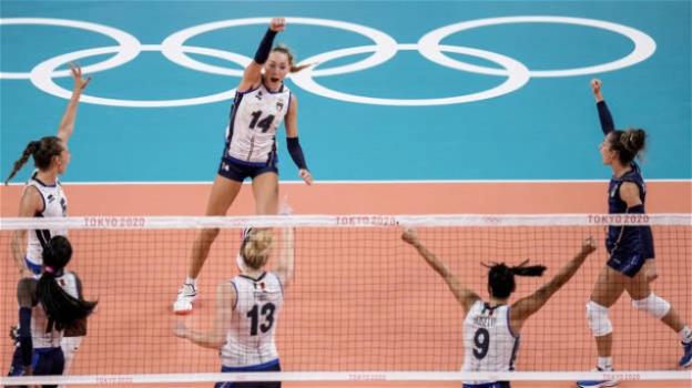 Olimpiadi Tokyo 2020, volley: le azzurre vincono 3-0 contro l’Argentina
