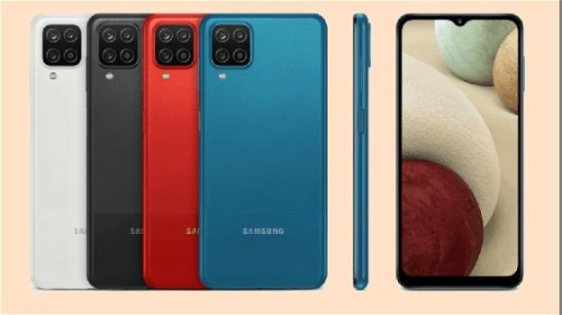 Samsung A12 Nacho: ufficiale il battery phone low cost con quadcamera