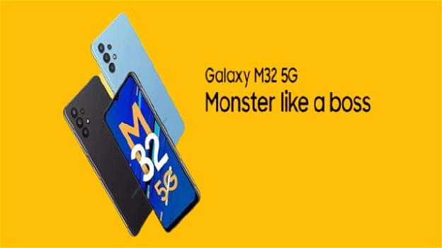 Galaxy M32 5G: ufficiale il medio-gamma di Samsung ora aggiornato al 5G