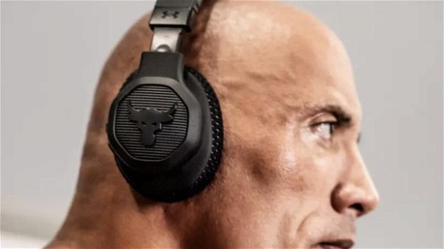 Project Rock Over-Ear Training: cuffie sportive by JBL e Under Armour firmate The Rock