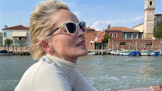 Mostra del Cinema, Sharon Stone costretta a lasciare precipitosamente Venezia