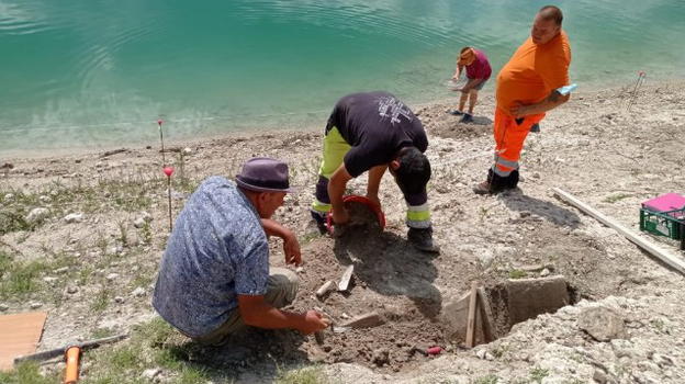 Antica necropoli romana scoperta a Castel di Tora