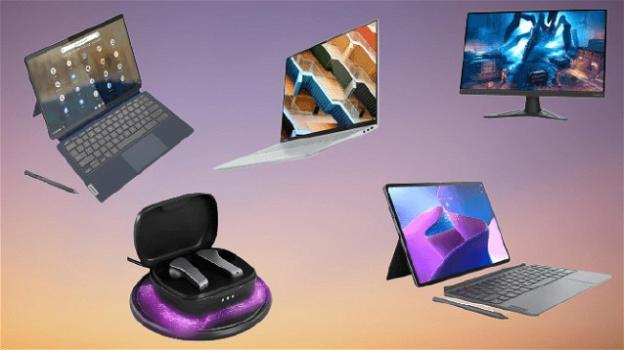 Tech World 2021: Lenovo annuncia notebook, Chromebook, tablet, monitor e auricolari