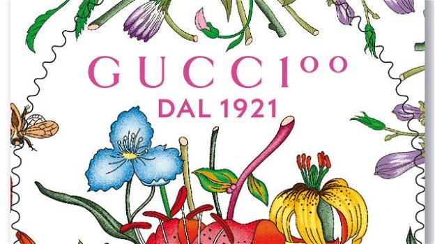 Un francobollo dalla forma particolare per i 100 anni di Guccio Gucci SpA