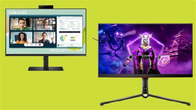 Samsung e AOC annunciano nuovi monitor per professionisti e gamers