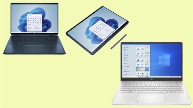 HP presenta i portatili HP Spectre x360 16 (convertibile) e HP 14 Laptop