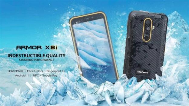Ulefone Armor X8i: ufficiale il rugged phone low cost con Android 11