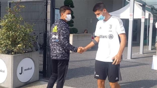 Juventus, giornata di esami al J-Medical per Alvaro Morata e Paulo Dybala